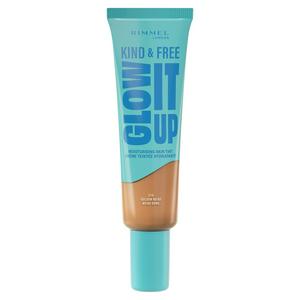 Rimmel London Kind & Free Glow It Up Moisturising Skin Tint 210 Golden Beige 30ml