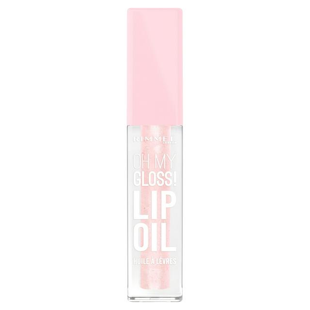 Rimmel London Oh My Gloss 005 Pink Sugar Lip Oil 4.5ml - gallery image 1