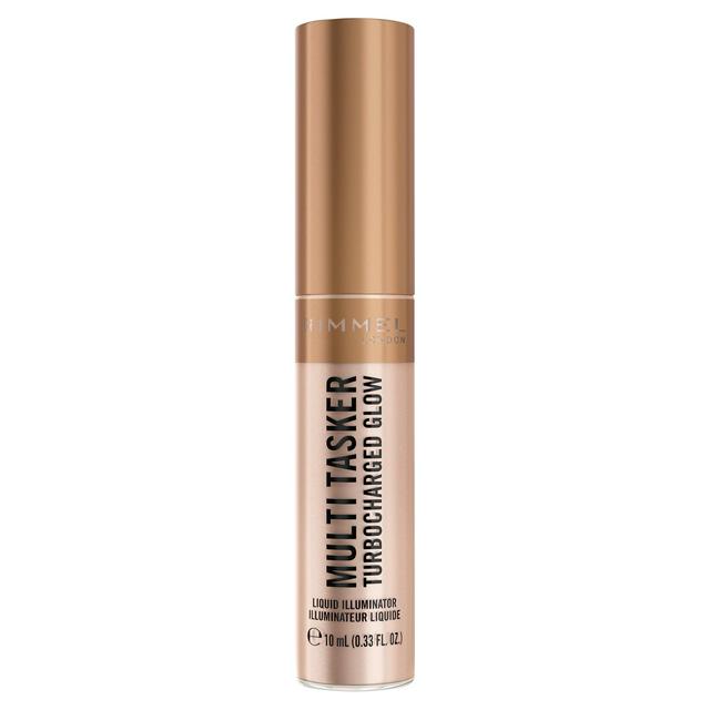 Rimmel London Multi Tasker Turbocharged Glow Liquid Illuminator 004 Chelsea Glow 10ml - gallery image 1