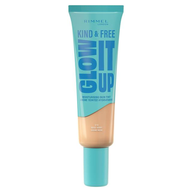 Rimmel London Kind & Free Glow It Up Moisturising Skin Tint 010 Rose Ivory 30ml - gallery image 1