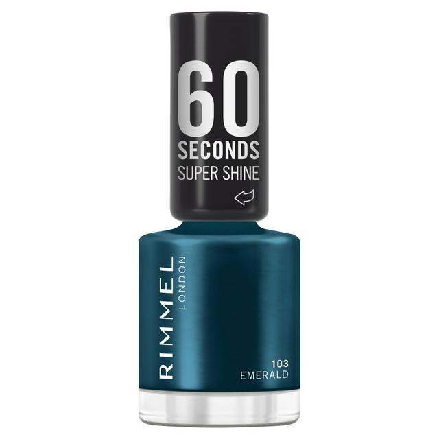 Rimmel 60 Seconds Super Shine Nail Polish 103 Emerald 8ml