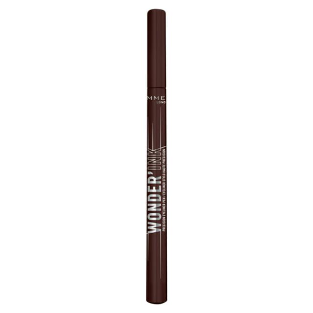 Rimmel London Wonder Ink Precision Liquid Eyeliner Pen Spiced Chestnut - gallery image 1