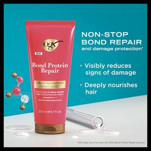 Ogx 200ml Bond Protein Repair 1 Minute Treatment Hair Mask - gallery image 2