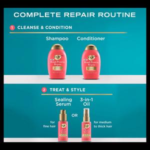 Ogx 200ml Bond Protein Repair 1 Minute Treatment Hair Mask - gallery image 5