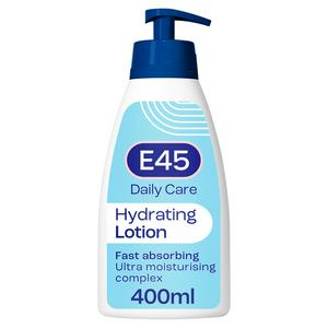 E45 Daily Non Greasy Moisturiser Body Lotion for Dry & Sensitive Skin 400ml - video