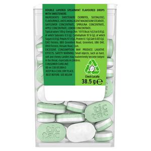 Tic Tac 38.5g Two Spearmint Flavour Mints Sugar Free Sweets - gallery image 2