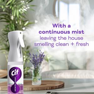 Cif Infinite Clean All in One Cleaner Spray Lavender & Eucalyptus 280ml - gallery image 4