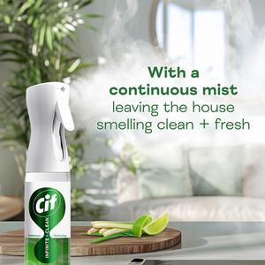 Cif Infinite Clean All in One Cleaner Spray Lime & Lemongrass 280ml - gallery image 6