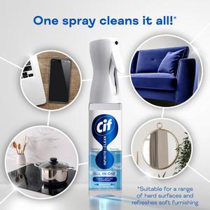Cif Infinite Clean All in One Cleaner Reload Sensitive Lotus & Mineral Salt 280ml - gallery image 3