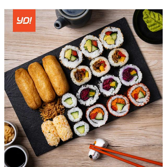 Occasions by Sainsburys YO! 20 Pieces Sushi Veggie Favourites Platter