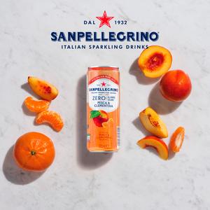 San Pellegrino Zero Peach & Clementine 4 x 330ml - gallery image 3