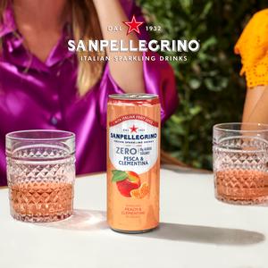 San Pellegrino Zero Peach & Clementine 4 x 330ml - gallery image 4