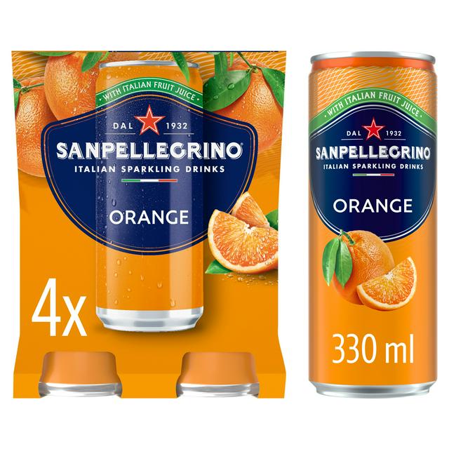 San Pellegrino Orange 4 x 330ml