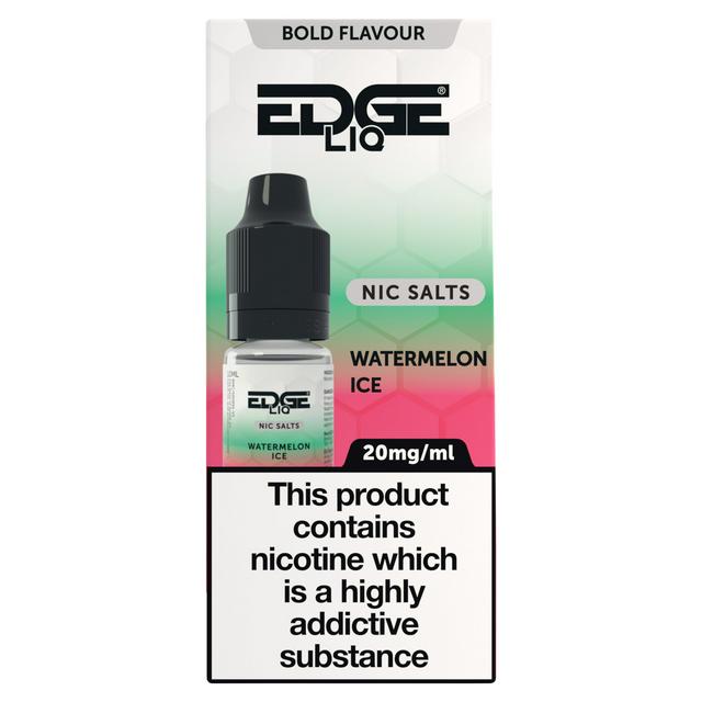 Edge Vape Liquid Refill Salts Watermelon Ice 20mg | Sainsbury's Edge Vape Liquid Refill Salts Watermelon Ice 20mg | Sainsbury's