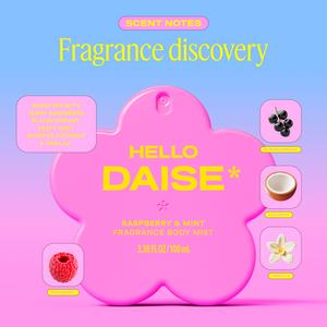 Daise Fragrance Body Mist in Raspberry & Mint 100ml - gallery image 6