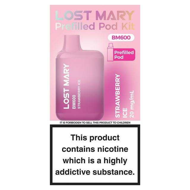 prefilled pods lost mary Lost Mary BM6000 6K Prefilled Vape Pod Kit main image 0