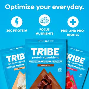 Tribe Protein Superblend Chocolate 500g - gallery image 4