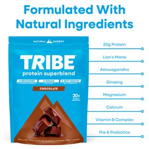 Tribe Protein Superblend Chocolate 500g - gallery image 5