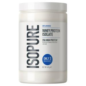 Isopure Whey Protein Isolate Unflavoured 435g