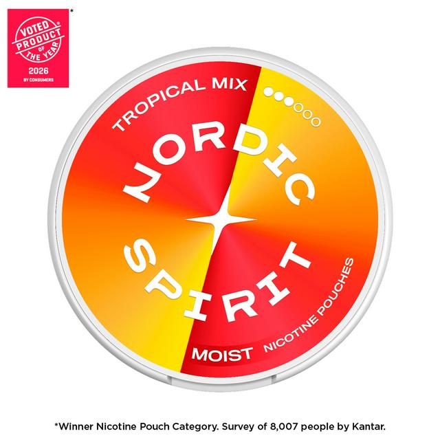 Nordic Spirit Nicotine Pouch Tropical Mix 9mg - gallery image 1