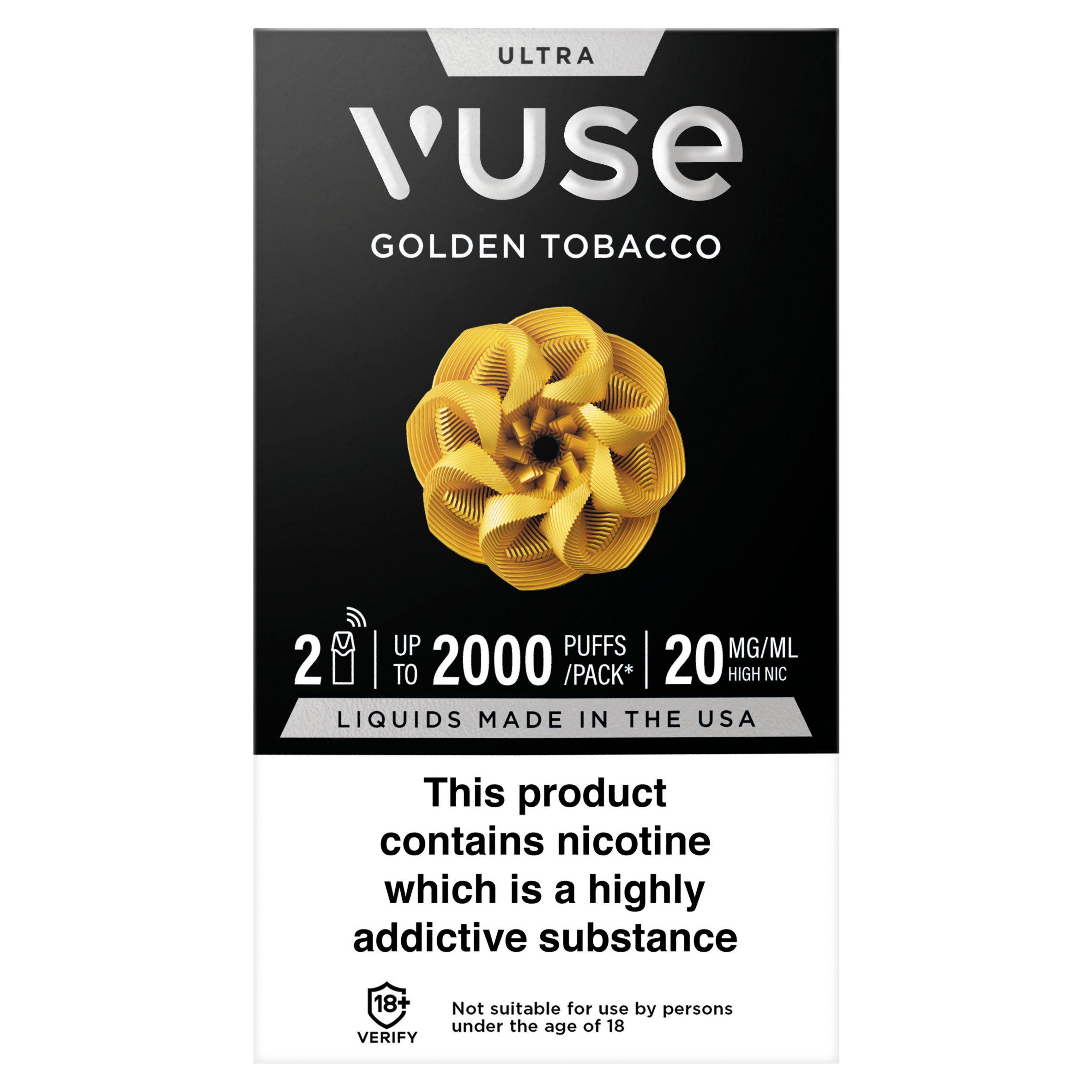 Vuse Smart Golden Tobacco 20mg 2 Pods