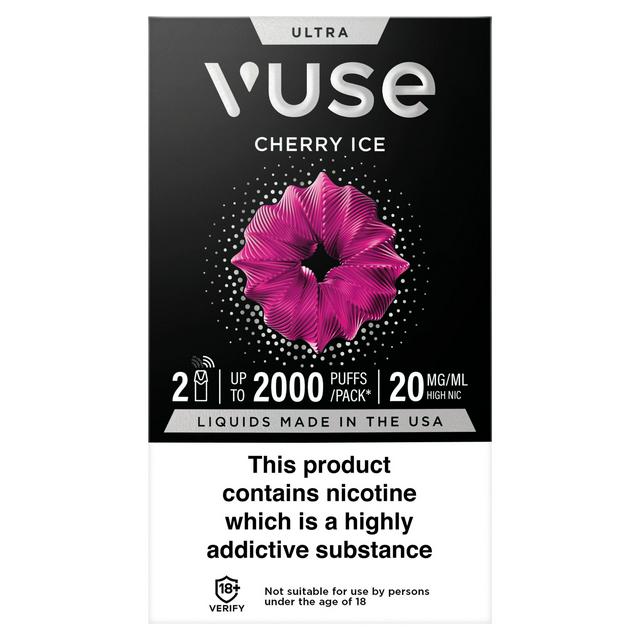 Vuse Pod Cherry Ice vpro UK x2 20mg/ml - gallery image 1