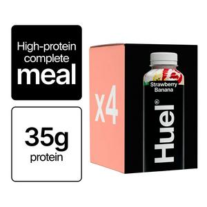 Huel  4袋 Huel Vanilla, Black Edition 4 x 500ml | Sainsbury's