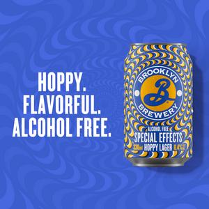 Brooklyn Special Effects Alcohol Free Lager Beer Cans 4 x 330ml - gallery image 2