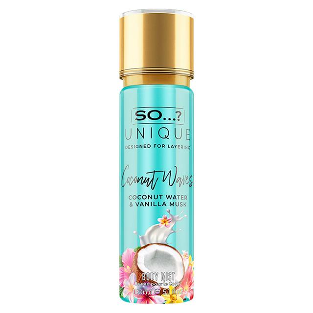 So...? Unique Coconut Waves & Vanilla Musk Body Mist 150ml - gallery image 1
