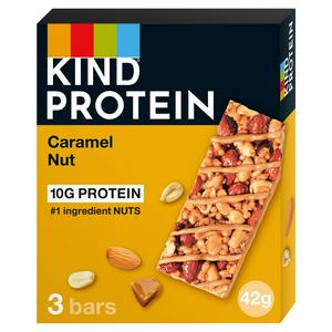 Kind Caramel Nut Protein Bars 3 x 42g