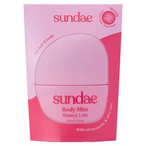 Sundae Always Late Body Mist 90ml