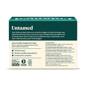 Untamed Wet Cat Food in Jelly Chicken Selection Box 6 x 75g - gallery image 5