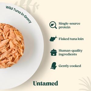Untamed Wet Cat Food in Gravy Fish Selection Box 6 x 75g - gallery image 4