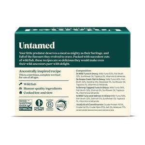 Untamed Wet Cat Food in Gravy Fish Selection Box 6 x 75g - gallery image 5