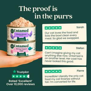 Untamed Chicken Breast in Gravy Wet Cat Food 75g - gallery image 6
