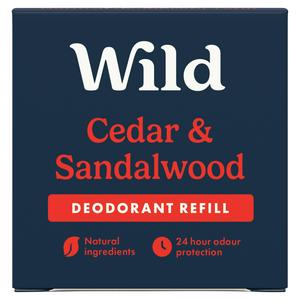 Wild Cedar & Sandalwood Deodorant Refill 40g