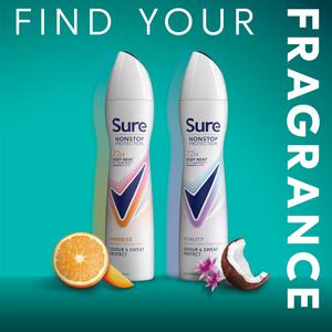 Sure Nonstop Protection Anti Perspirant Aerosol Vitality 250ml - gallery image 5
