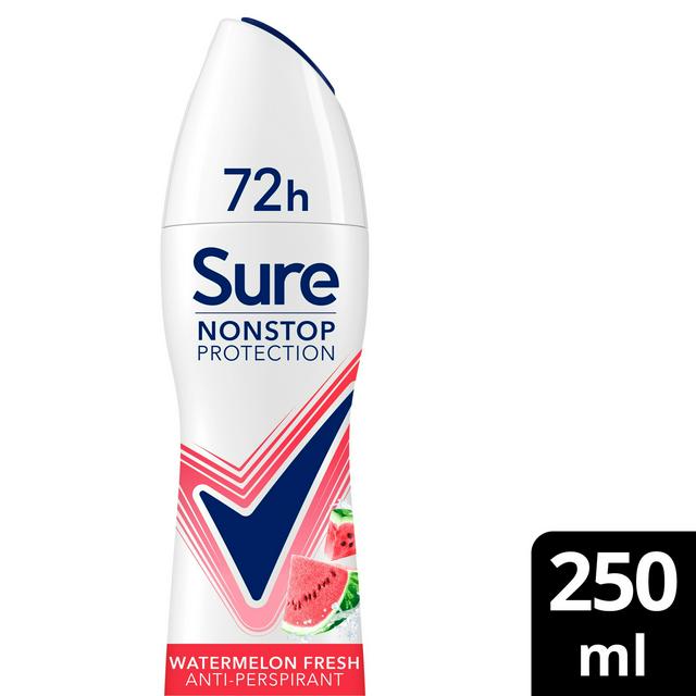Sure Nonstop Protection Anti Perspirant Aerosol Watermelon Fresh 250ml - gallery image 1