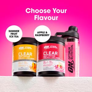 Optimum Nutrition Clear Whey Protein Isolate + Collagen Powder Apple & Raspberry 240g - gallery image 5