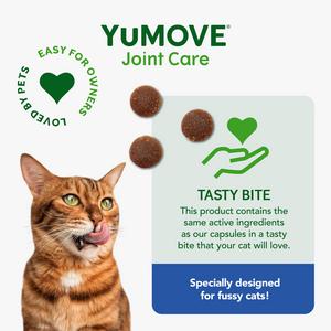 Yumove Joint Care Daily Bites for Senior Cats 45g - gallery image 4
