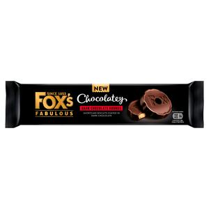 Fox's Biscuits Chocolatey Dark Chocolate Rounds 130g