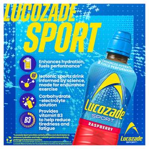 Lucozade Sport Drink Raspberry 900ml - gallery image 3