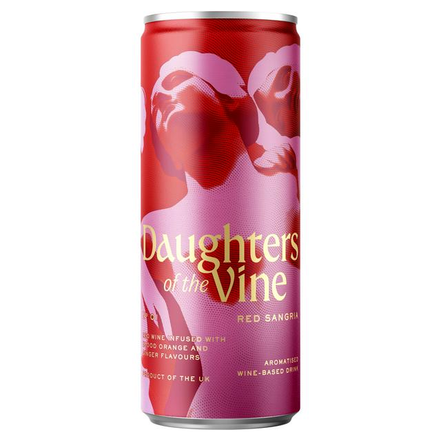 Daughters of the Vine Red Wine Infused with Blood Orange & Ginger Flavours 25cl