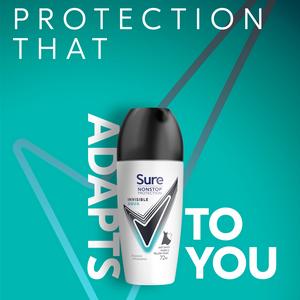 Sure Nonstop Protection Anti Perspirant Roll On Invisible Aqua 50ml - gallery image 2