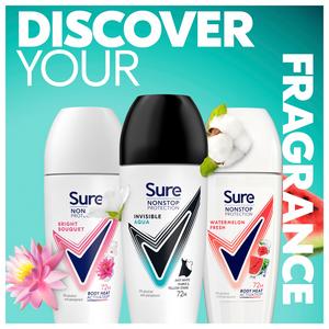 Sure Nonstop Protection Anti Perspirant Roll On Invisible Aqua 50ml - gallery image 5