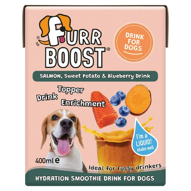 Furr Boost Salmon, Sweet Potato & Blueberry Drink for Dogs 400ml - gallery image 1