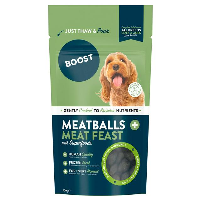 Boost Meatballs Meat Feast with Superfoods for Dogs 200g