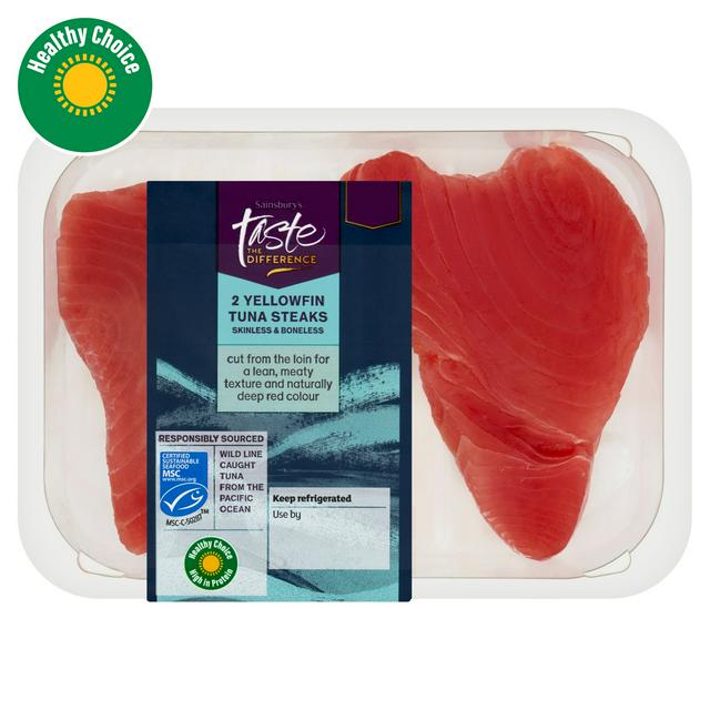 Taste the Difference Sainsbury's Yellowfin Tuna, Taste the Difference 240g