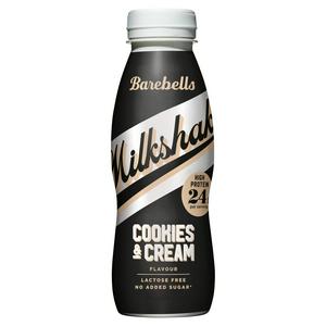 Barebells Cookies & Cream Flavor Milkshake 330ml - video