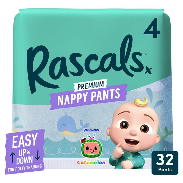 Rascals Cocomelon Nappy Pants Size 4 x32 - gallery image 1